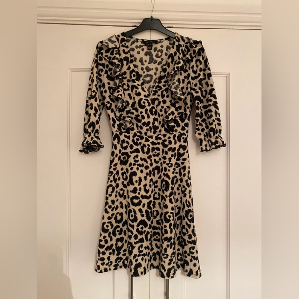 Leopard Print Women's Dress